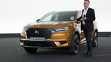DS-Chefdesigner Thierry Métroz mit seinem DS 7 Crossback