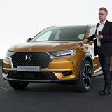 DS-Chefdesigner Thierry Métroz mit seinem DS 7 Crossback