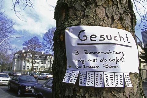 Wohnungssuche in Großstädten