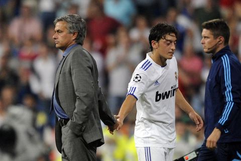 Mesut Özil und José Mourinho