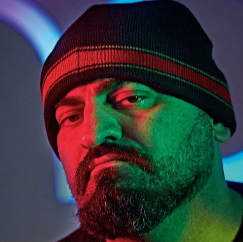 Xatar, bürgerlich Giwar Hajabi, in seiner Shisha-Bar in Köln