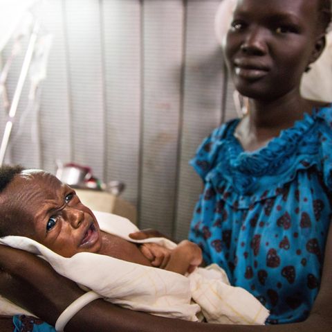 Der kleine Both Tebg im UN-Lager der Hauptstadt Juba