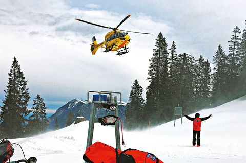 Alarm auf der Piste