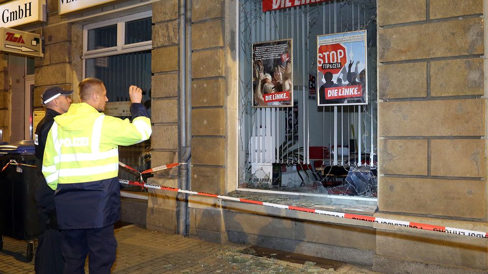 Anschlag auf Parteibüro: Die Gewaltspirale dreht sich immer weiter