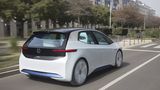 VW I.D. Prototyp auf den Straßen von Lissabon