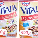 Vitalis Früchtemüsli