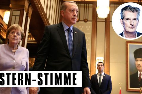 Angela Merkel und Recep Tayyip Erdogan in der Türkei - stern-Stimme von Andreas Petzold