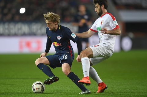 In der Bundesliga haben sich RB Leipzig und der FC Augbsurg unentschieden getrennt