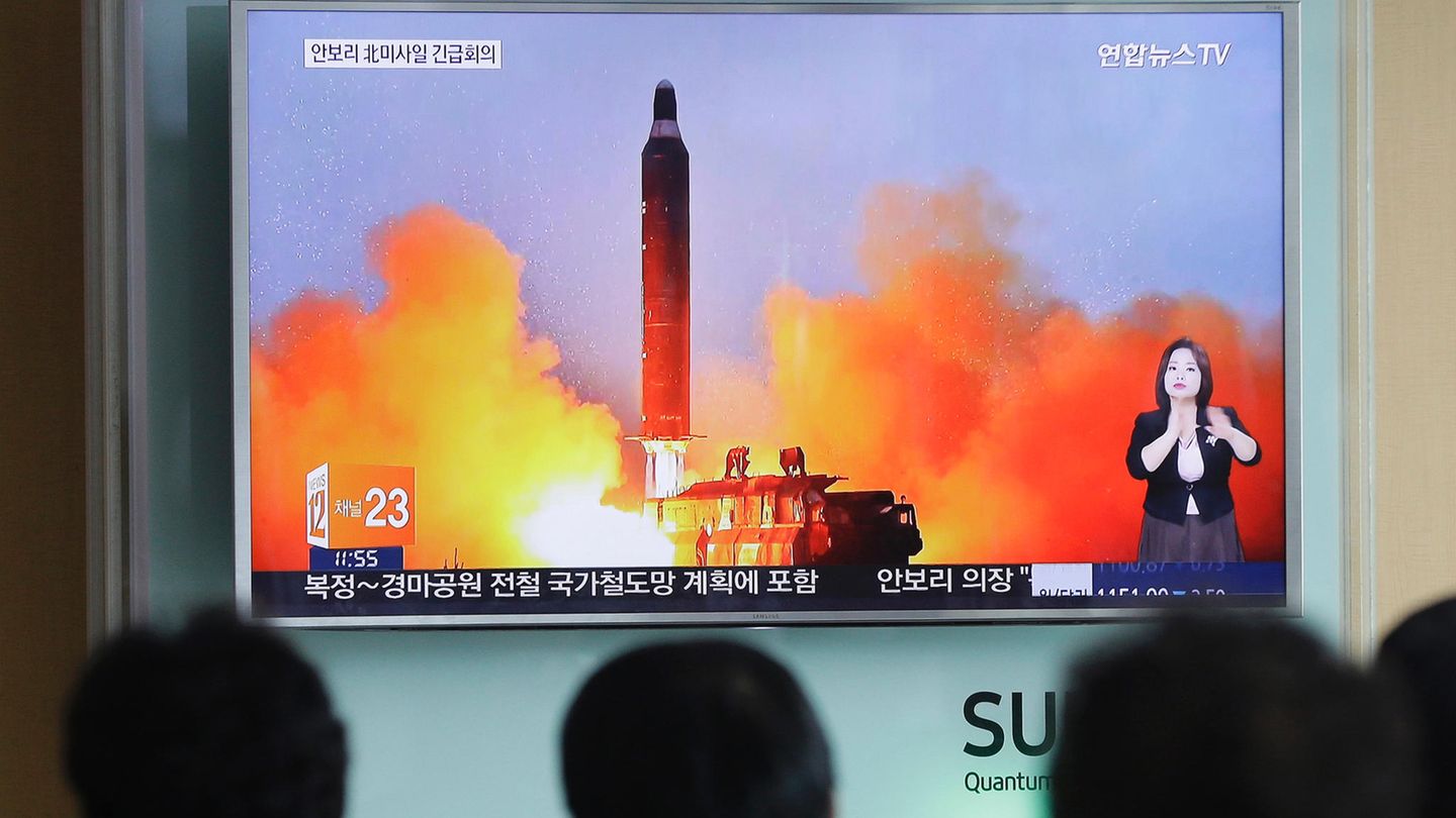 Raketentest in Nordkorea