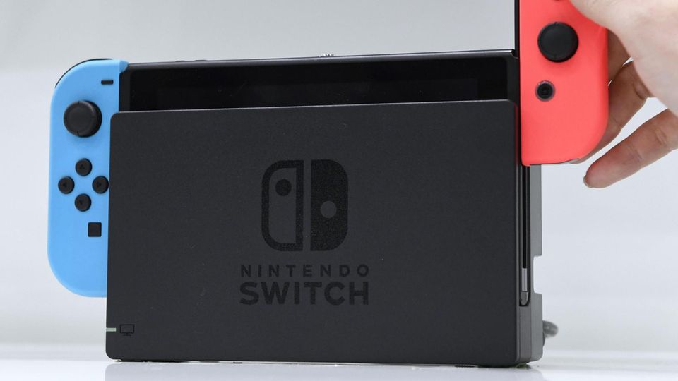 Die neue Nintendo Spielekonsole "Switch"