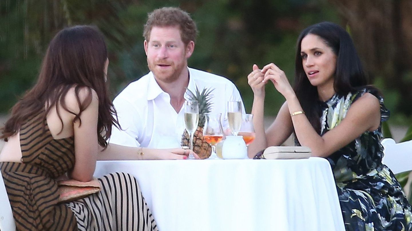 Prinz Harry und Meghan Markle als Gäste bei Hochzeitsfeier auf Jamaica