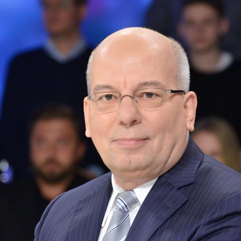 Rainer Wendt, Vorsitzender der Deutschen Polizeigewerkschaft, zu Gast in der ZDF-Talksendung "Maybritt Illner"