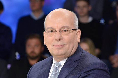 Rainer Wendt, Vorsitzender der Deutschen Polizeigewerkschaft, zu Gast in der ZDF-Talksendung "Maybritt Illner"
