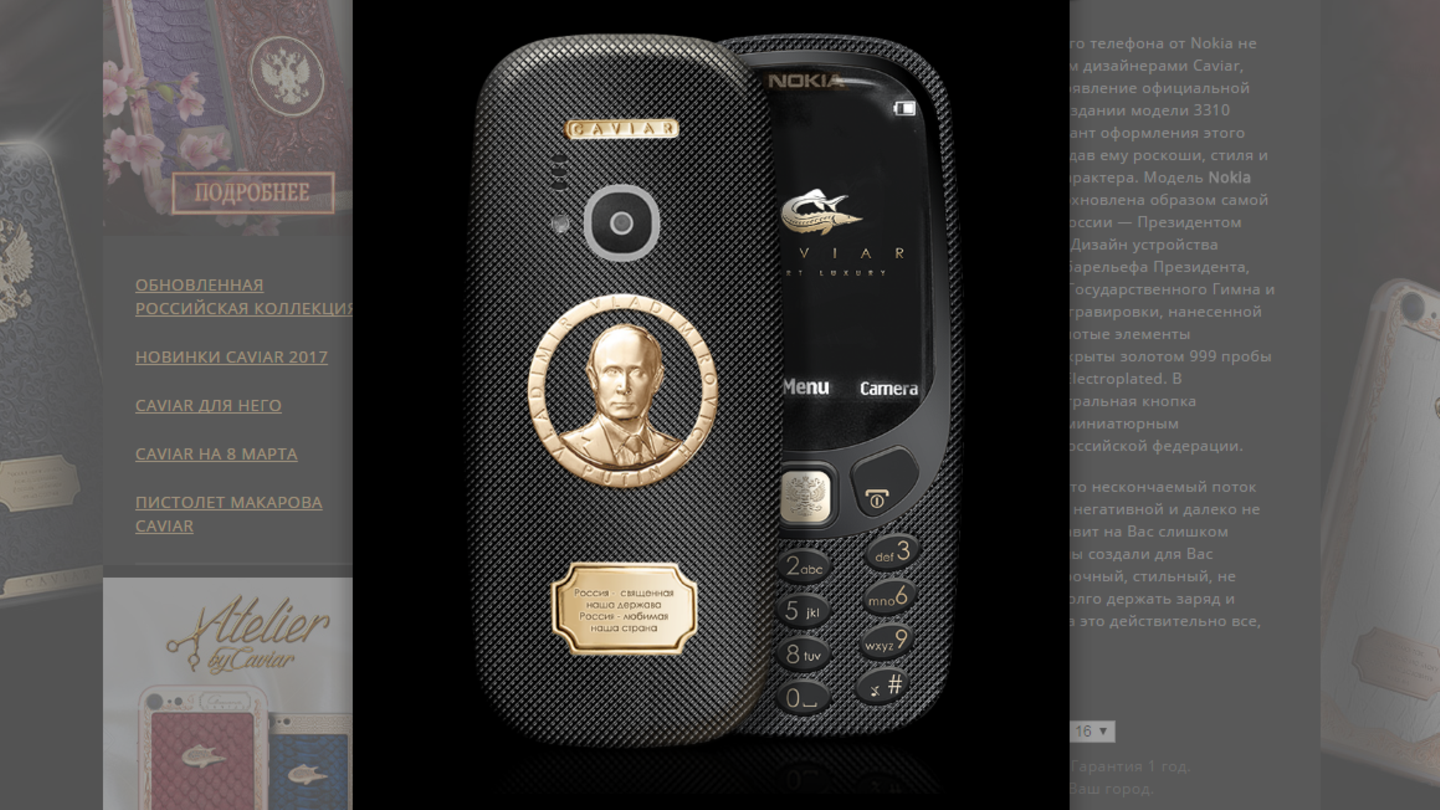 Nokia 3310 Supremo Putin