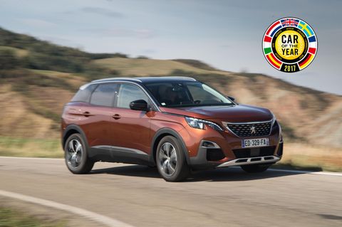 Der Peugeot 3008 in voller Fahrt