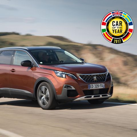 Der Peugeot 3008 in voller Fahrt