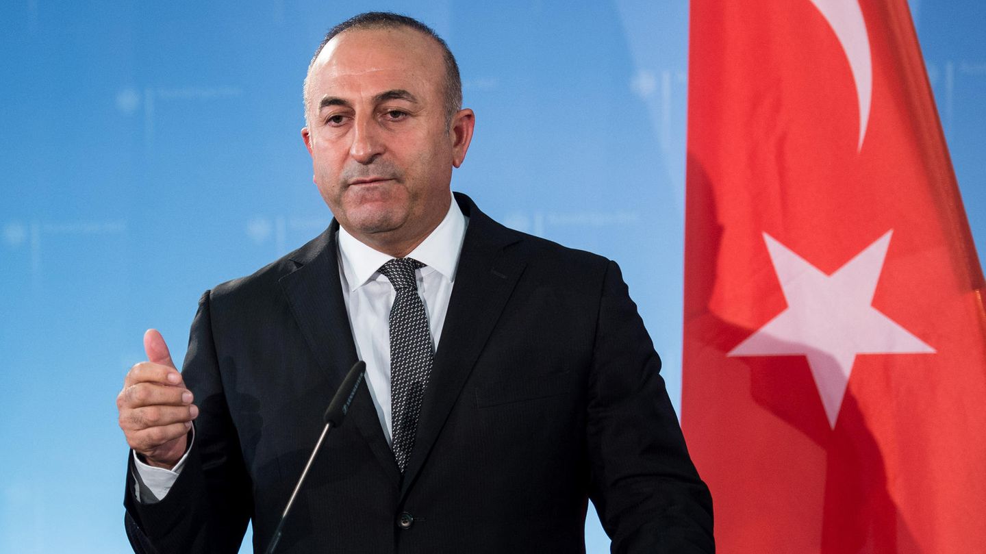 Der türkische Außenminister Mevlüt Cavusoglu