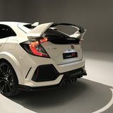 Die Optik des Honda Civic Type R ist nach wie vor auffällig