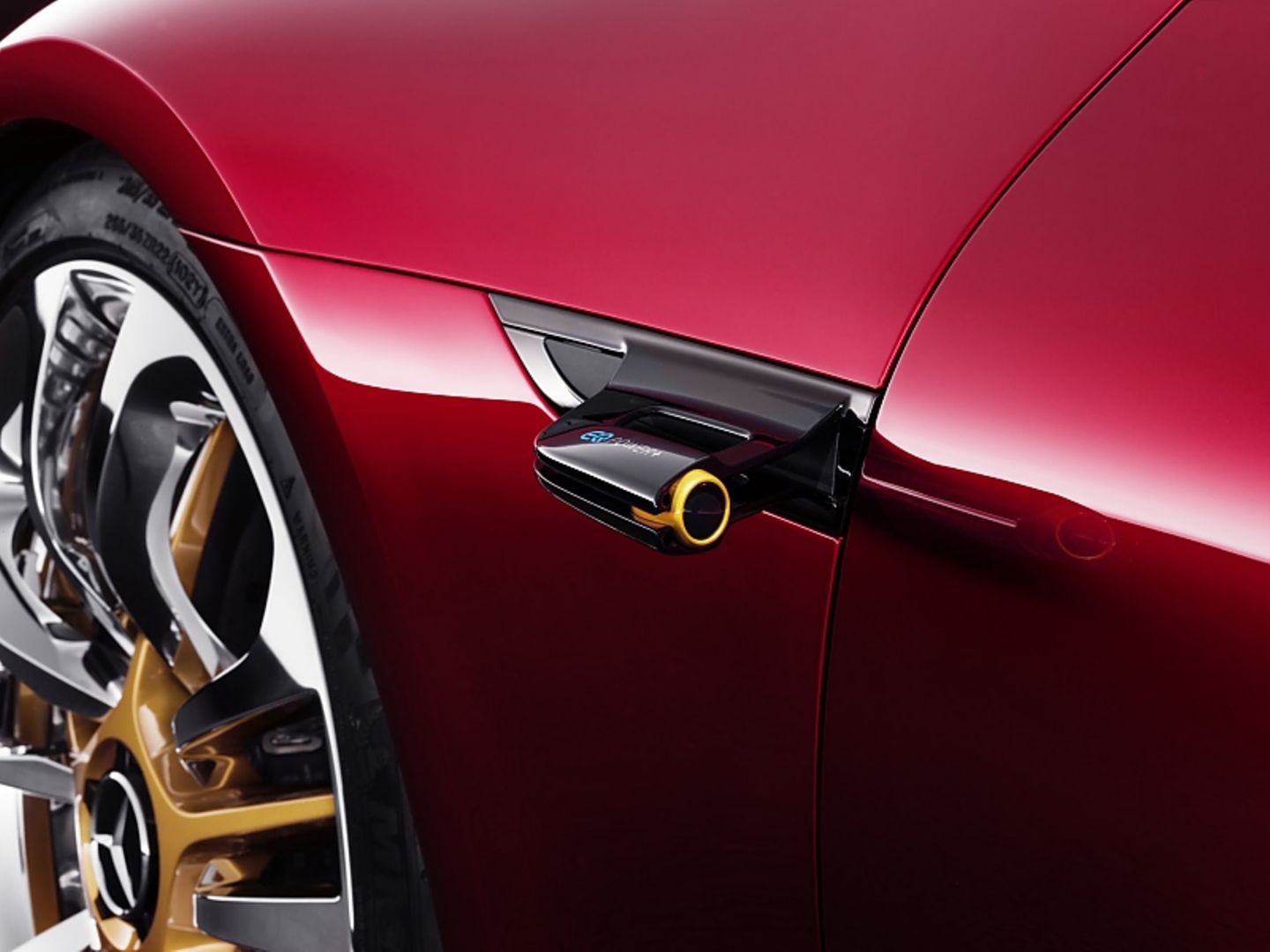 Mercedes AMG GT Concept - Kameras statt Außenspiegel