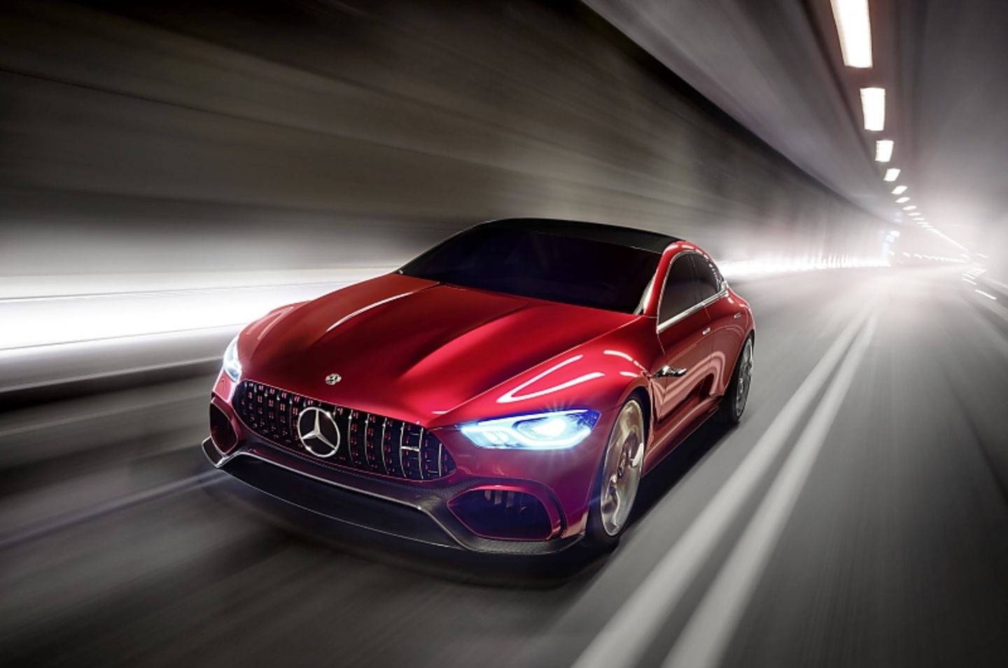 Mercedes AMG GT Concept - ein neuer Konkurrent für den Porsche Panamera