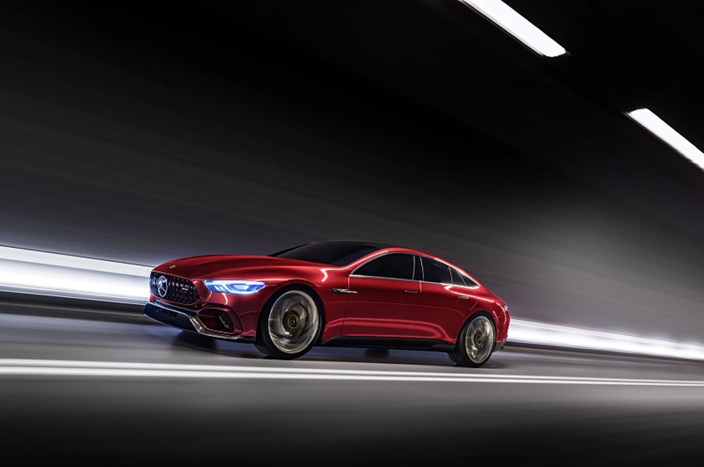 Mercedes AMG GT Concept - technische Basis ist die Mercedes E-Klasse