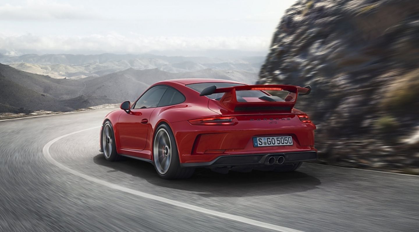 Porsche 911 GT3 - knapp 320 km/h schnell