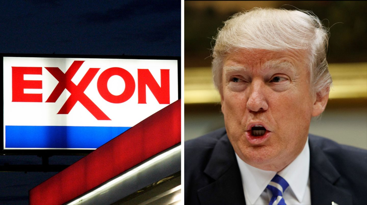 Exxon Mobil und Donald Trump