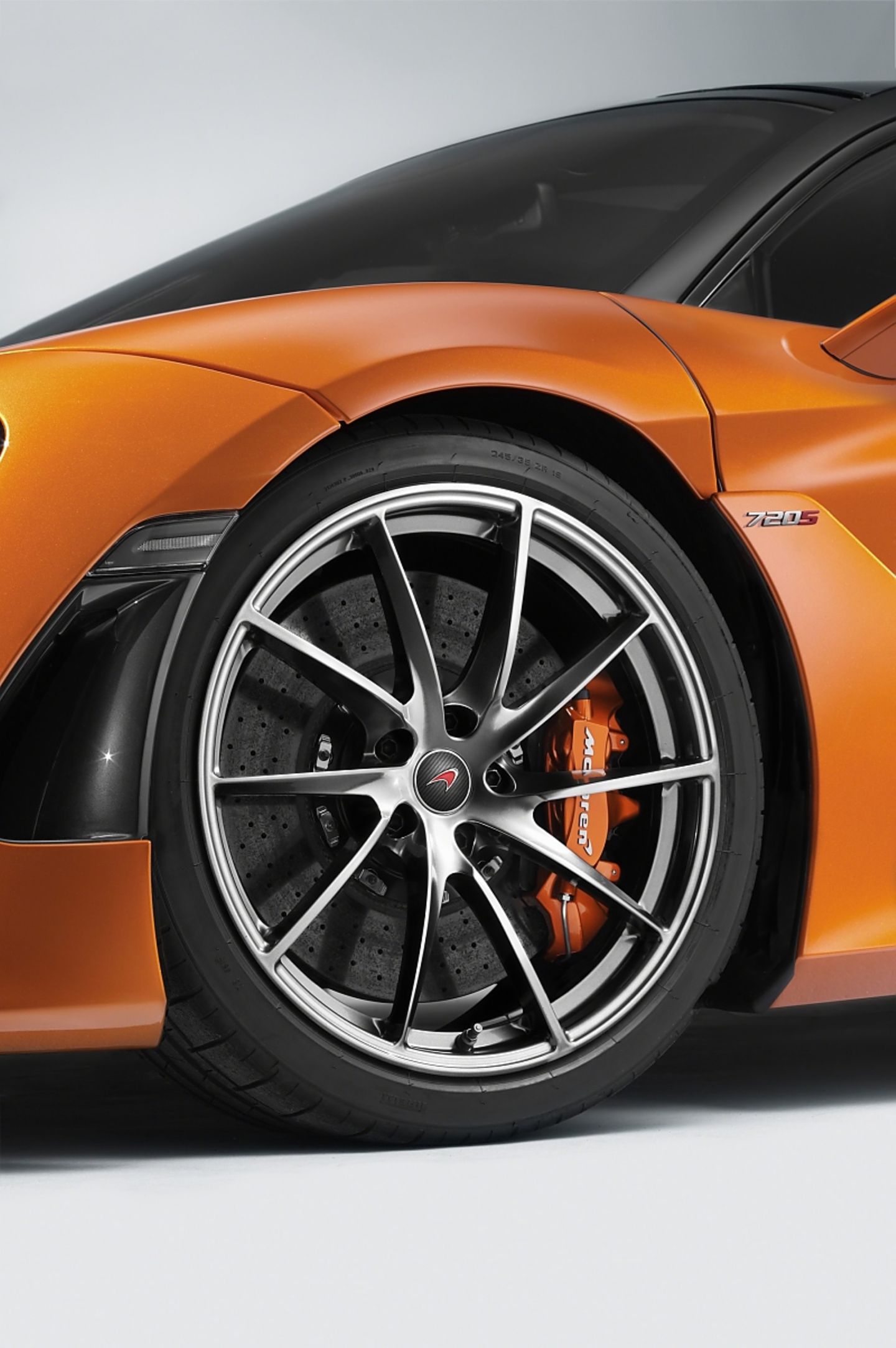 Gute Bremsen zeichnen einen McLaren aus