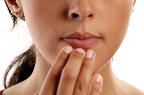 Nahaufnahme Lippen