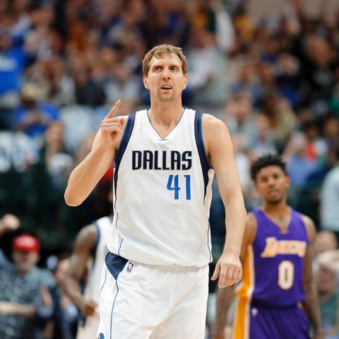 Gegen die Los Angeles Lakers knackte Dirk Nowitzki eine neue Rekordmarke