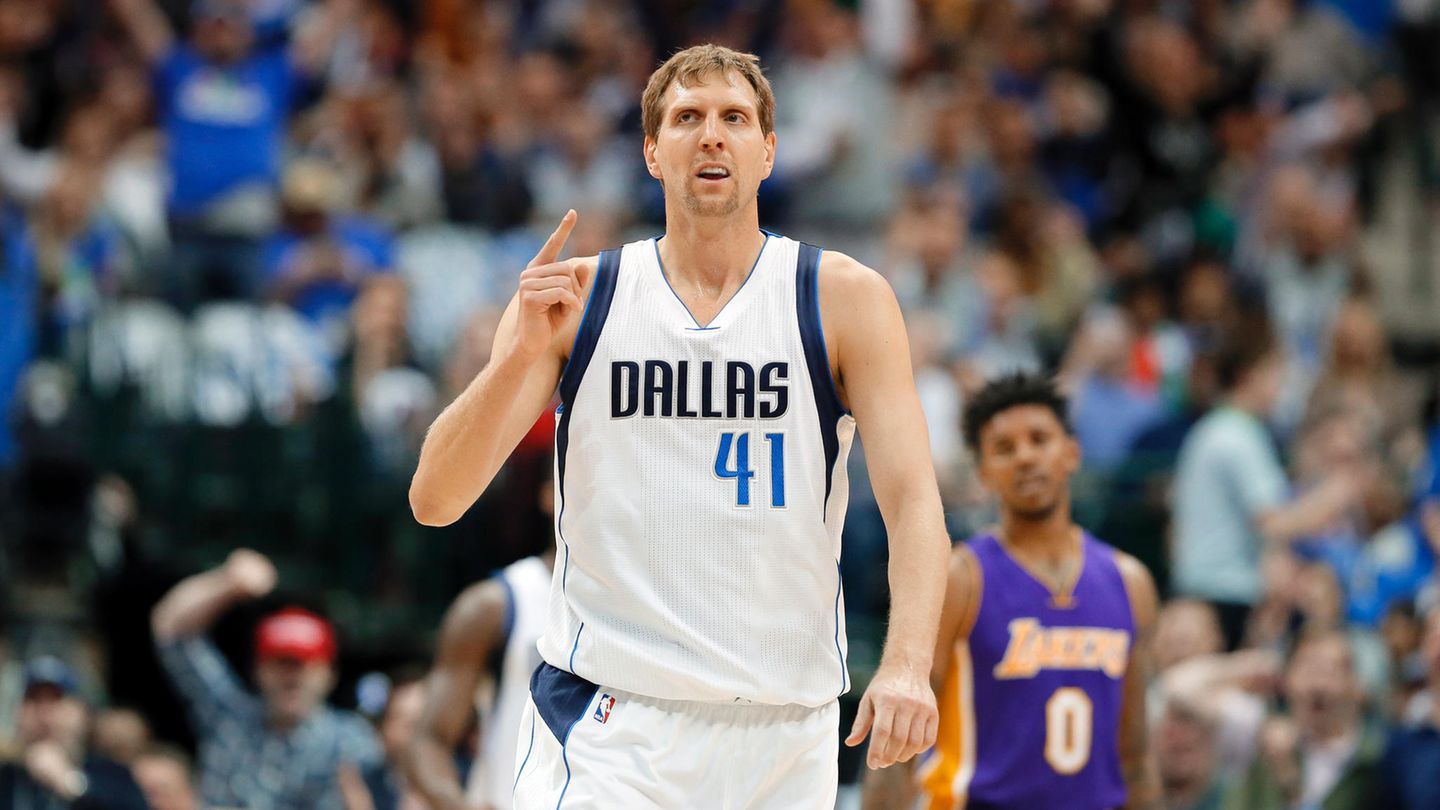Gegen die Los Angeles Lakers knackte Dirk Nowitzki eine neue Rekordmarke