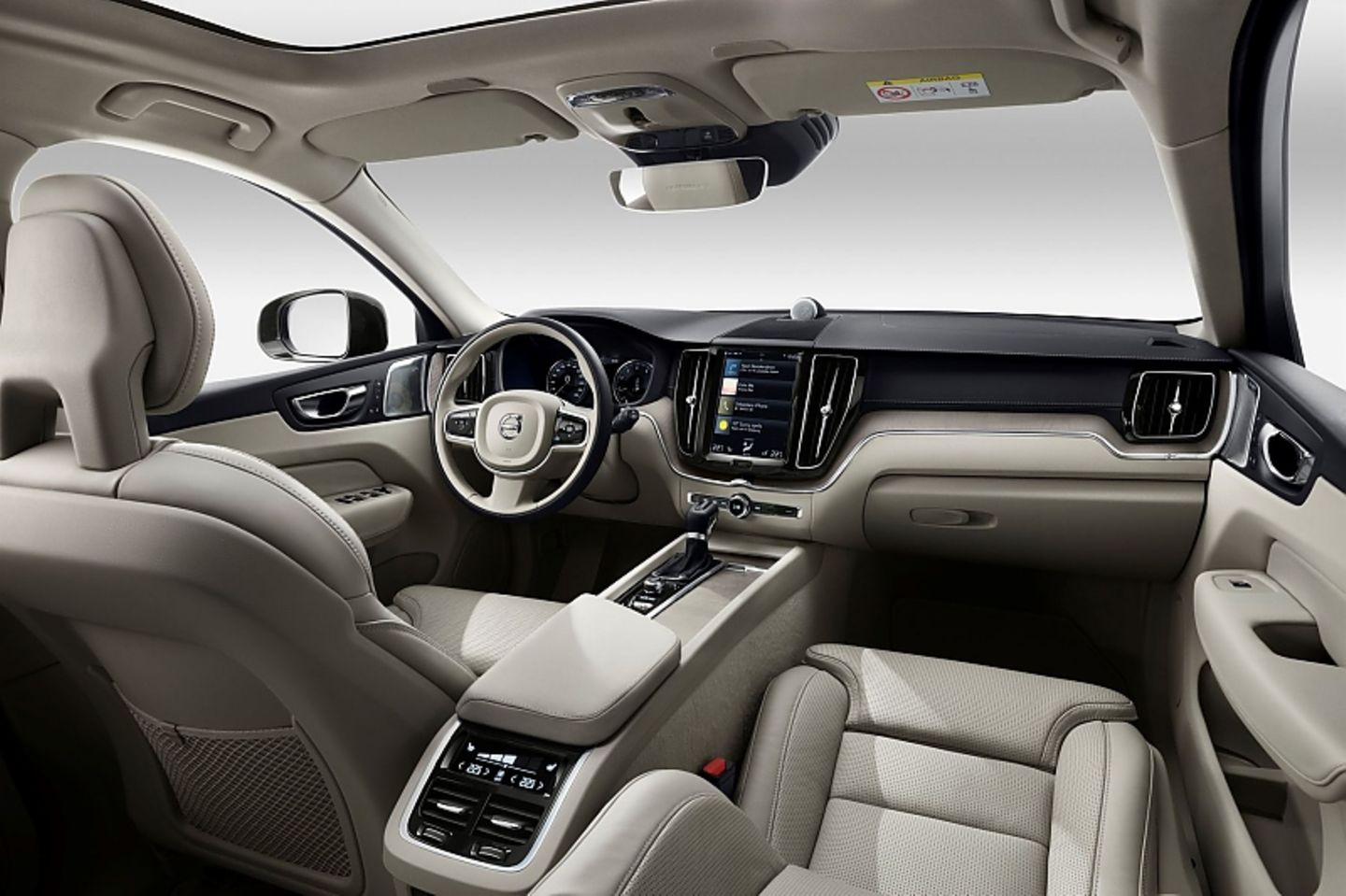 Das Cockpit des neuen Volvo XC60.