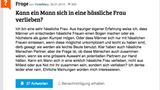 Kann ein Mann sich in eine hässliche Frau verlieben?