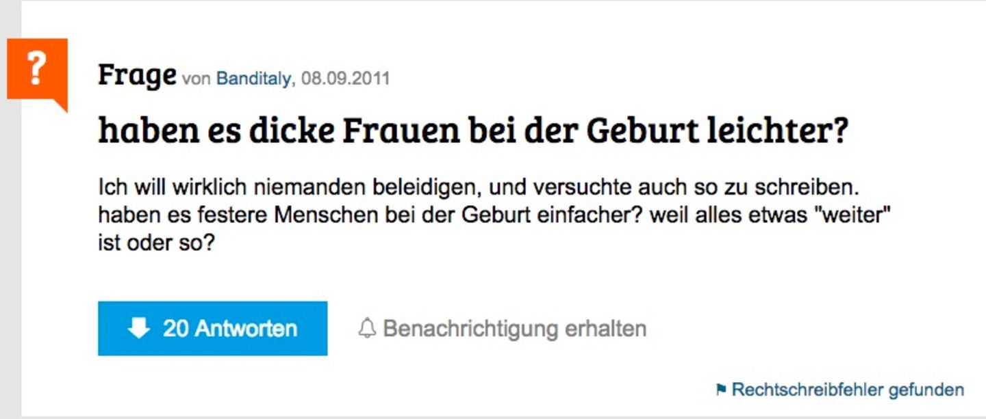 Haben es dicke Frauen bei der Geburt leichter?