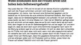 Wieso schminken sich die Frauen soviel und haben kein Selbstwertgefuehl?