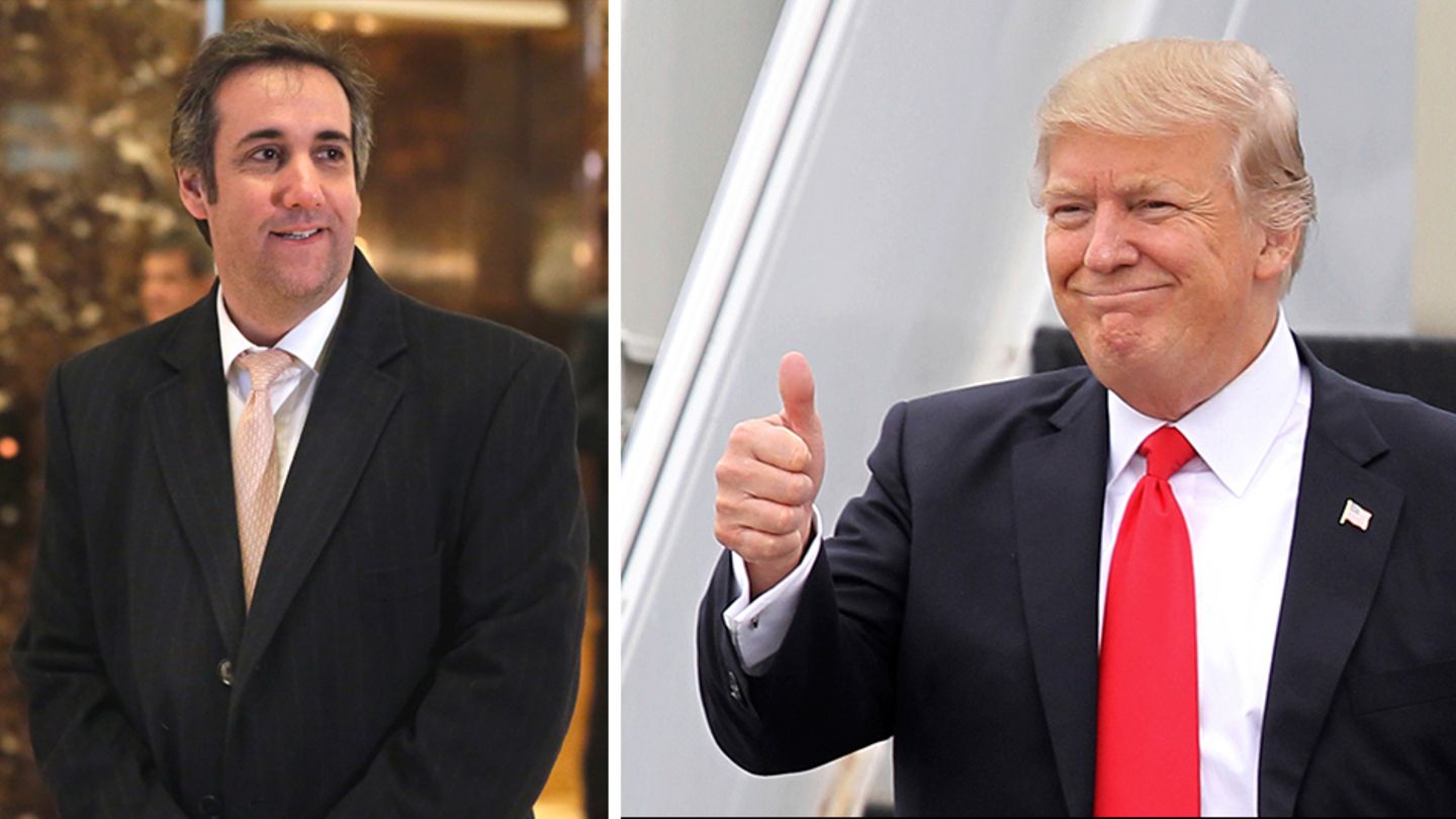 Michael Cohen und Donald Trump