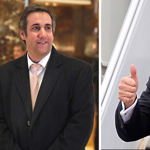 Michael Cohen und Donald Trump