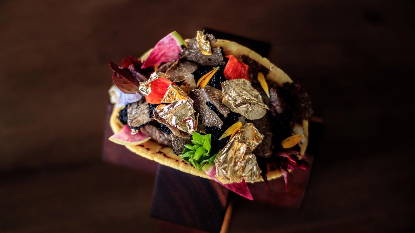Der Taco im Foto