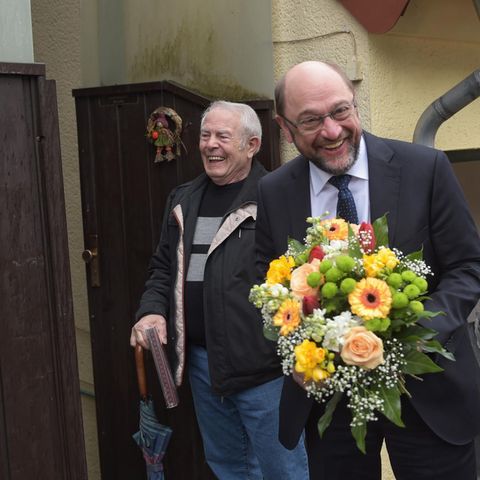 Martin Schulz besucht im Rahmen seiner Wahlkampftour das Saarland.
