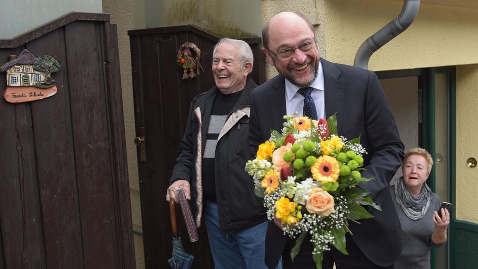 Martin Schulz besucht im Rahmen seiner Wahlkampftour das Saarland.
