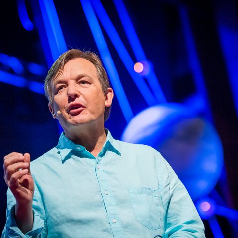 Chris Anderson auf der Bühne