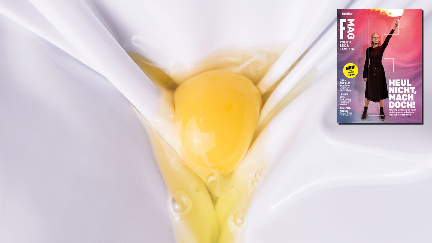 Beim Sex im Kopf geht es nicht um die Verschmelzung von Eizelle und Spermium.  Aber Flüssigkeiten können eine Rolle spielen.