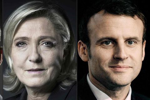 Kandidaten Frankreich Wahl