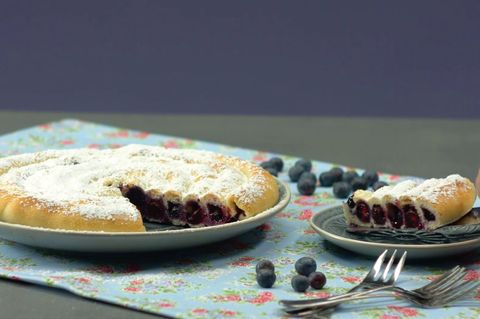 Rezept: Diese leckeren Blaubeer-Schnecke gelingt sogar Backmuffeln
