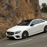 In den Kurven ist das Mercedes E 400 4matic Coupé ziemlich agil