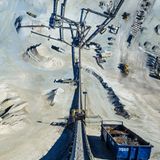 Ein Steinbruch in Arizona.