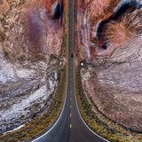 Die Red Hills Road in Arizona.