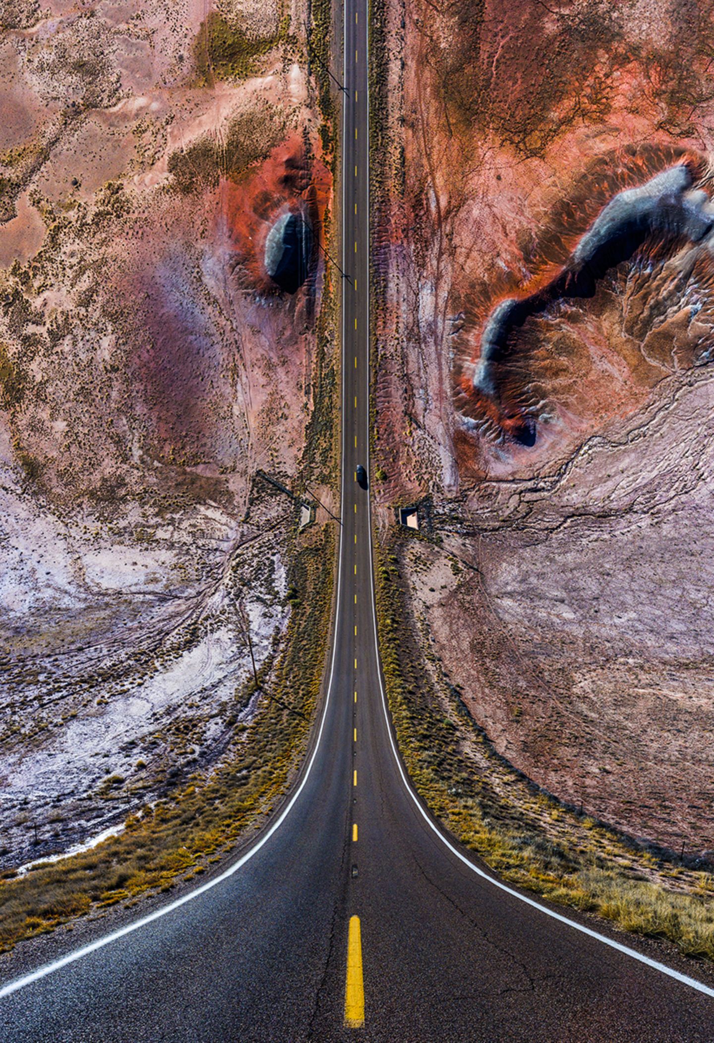 Die Red Hills Road in Arizona.