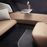 Der loungige Innenraum des Nio Eve