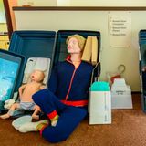 An dieser Puppe soll eigentlich Erste-Hilfe erlernt werden.